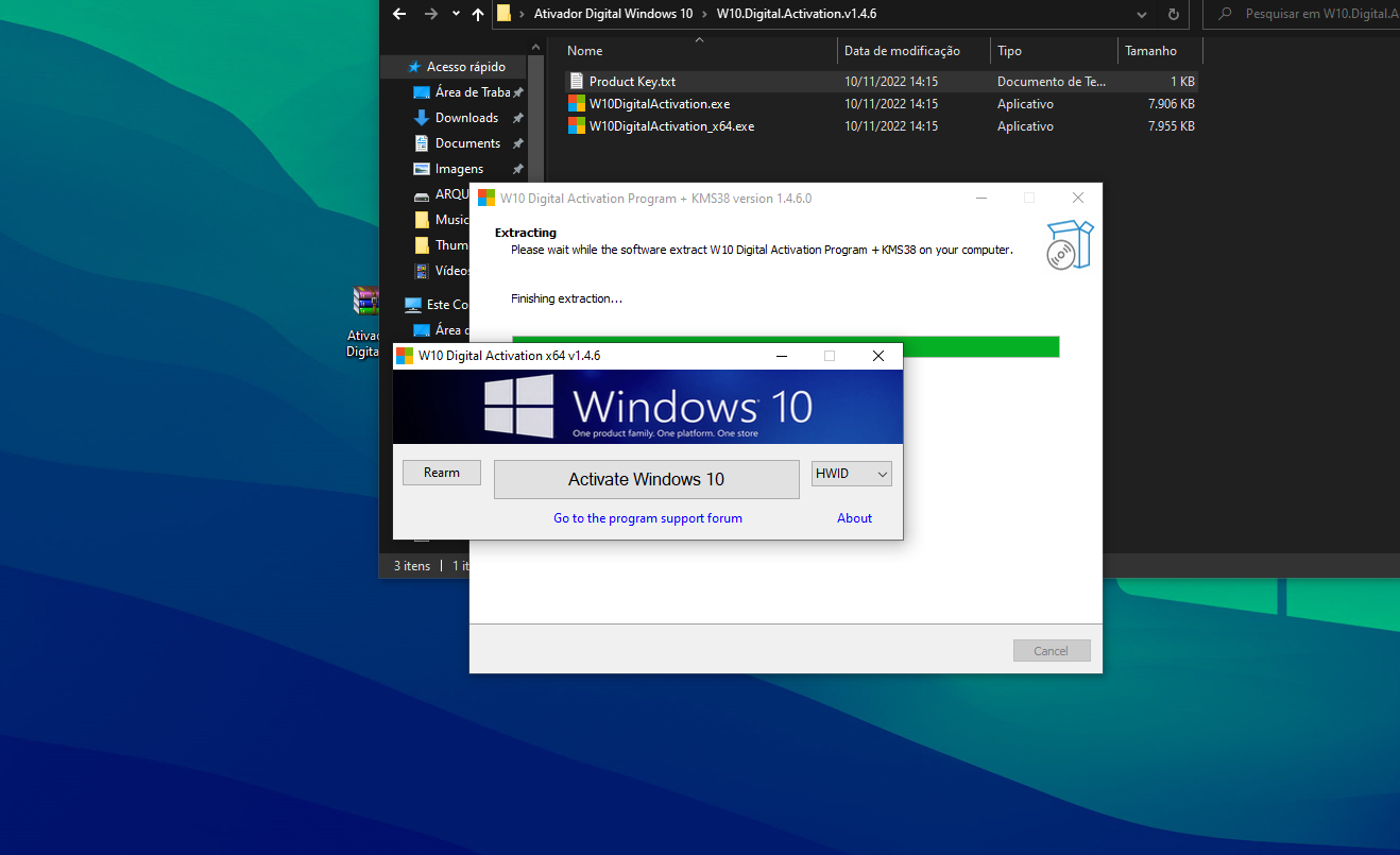 Ativador Digital Windows 10