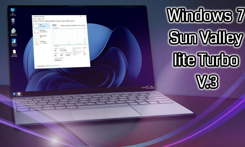 Windows 7 Sun Valley lite Turbo V.3: versão Super Atualizada 2023