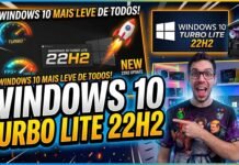 O Windows 10 Mais Leve de Todos! Turbo Lite 22H2 para PC Fraco